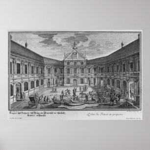 Paleis in München, Duitsland Poster
