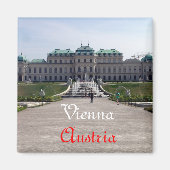 Paleis in Wenen, Oostenrijk Magneet (Voorkant)