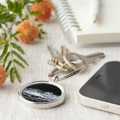 Paleis Lhasa & Potala 's nachts in Tibet (Himalaya Sleutelhanger (Zijkant)