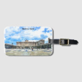 Paleis Madrid Spanje Bagagelabel (Voorkant (horizontaal))