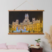 Paleis Madrid Spanje Hangend Wandkleed (Slaapkamer)