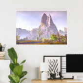 Paleis op de Berg Poster (Thuiskantoor)