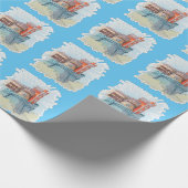 Paleis Pena in Sintra, Portugal Cadeaupapier (Hoek)