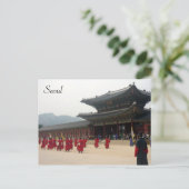 paleis seoul mars briefkaart (Staand voorkant)