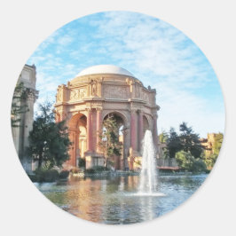 Paleis van Beeldende kunsten - San Francisco Ronde Sticker