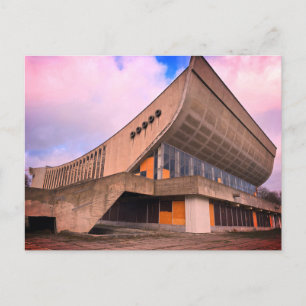 Paleis van Concerten & Sport - Vilnius, Litouwen Feestdagenkaart