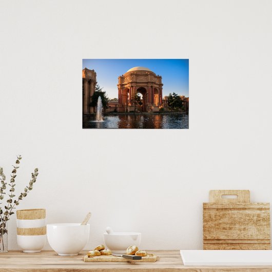 Paleis van de FIne Arts Poster (Keuken)