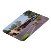 Paleis van de gouverneurs Santa Fe New Mexico Magneet (Linkerzijde)