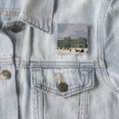 Paleis van de Groothertog Leuchtenberg Vierkante Button 5,1 Cm (In situ)