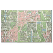  paleis van de kaart van Versailles Stof (Yard (91,4 cm))