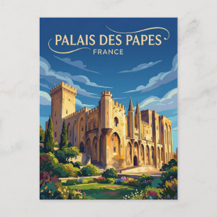 Paleis van de Pausen Frankrijk Briefkaart