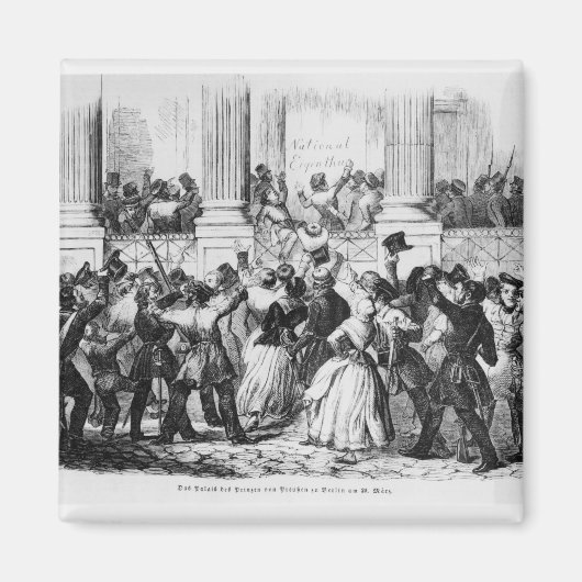 Paleis van de Princes Prussia in Berlijn Magneet (Voorkant)