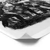 Paleis van de Princes Prussia in Berlijn Poster (Hoek)