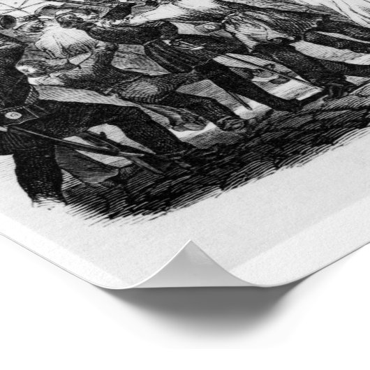 Paleis van de Princes Prussia in Berlijn Poster (Hoek)