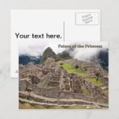 Paleis van de prinses Peru Briefkaart (Voorkant / Achterkant)
