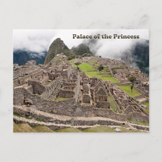 Paleis van de prinses Peru Briefkaart (Voorkant)