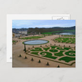 Paleis van de Versailles Garden in de Île-de-Franc Briefkaart (Voorkant / Achterkant)