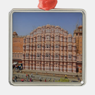 Paleis van de Wind (Hawa Mahal), Jaipur, India, Metalen Ornament