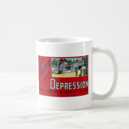 Paleis van depressie koffiemok (Rechts)