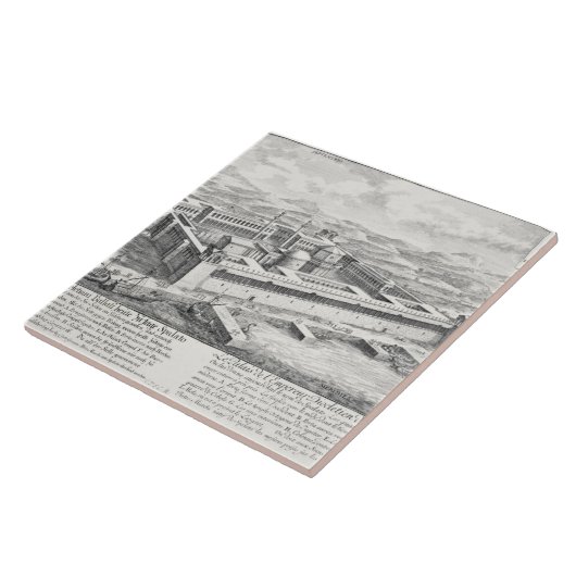 Paleis van Diocletiaan (245-313), Split, Joegoslav Tegeltje (Zijkant)