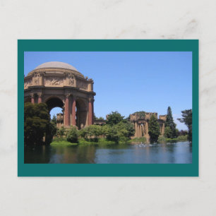 Paleis van Fine Arts San Francisco Foto Briefkaart