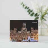 Paleis van het Briefkaart Cibeles (Staand voorkant)