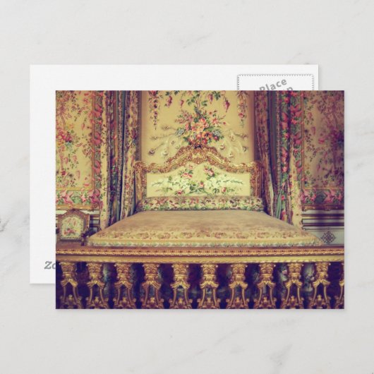 Paleis van het briefkaart van de koningin van vers (Voorkant / Achterkant)