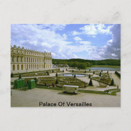 Paleis van het briefkaart van de tuin van versaill