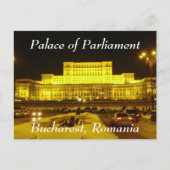 Paleis van het Parlement, Boekarest, Roemenië Briefkaart (Voorkant)