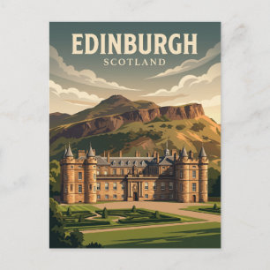 Paleis van Holyroodhouse Schotland Briefkaart