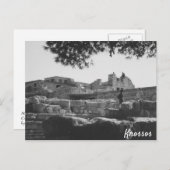 Paleis van Knossos - Griekenland Briefkaart (Voorkant / Achterkant)