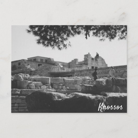 Paleis van Knossos - Griekenland Briefkaart (Voorkant)