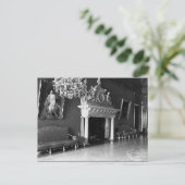 paleis van Monaco Prince Thron Room Briefkaart (Staand voorkant)