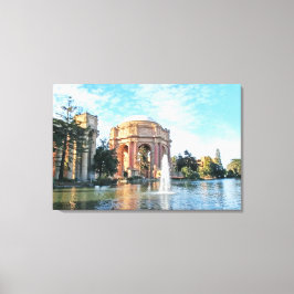 Paleis van Schone Kunsten - San Francisco Canvas Afdruk