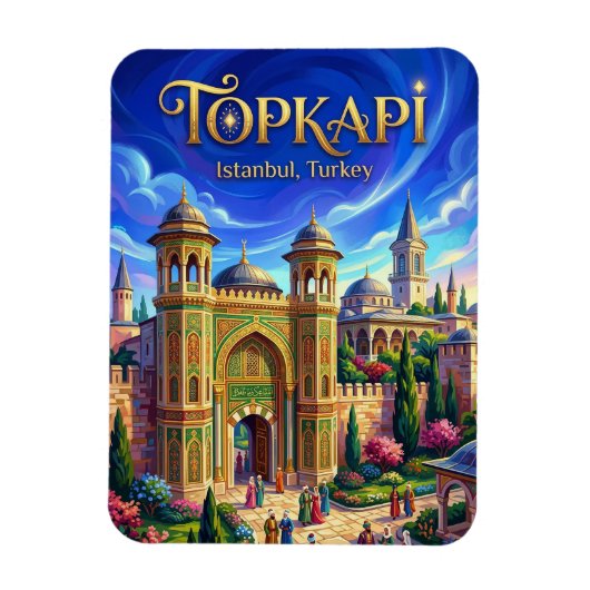 Paleis van Topkapi, Istanboel, Marmara Magneet (Verticaal)