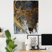 Paleis van Versaille Mirror Hall Frankrijk Poster (Thuiskantoor)