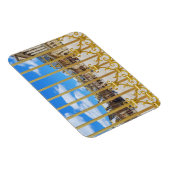 Paleis van Versailles binnenplaats door de poort Magneet (Rechterzijde)