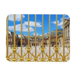 Paleis van Versailles binnenplaats door de poort Magneet