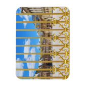 Paleis van Versailles binnenplaats door de poort Magneet (Verticaal)