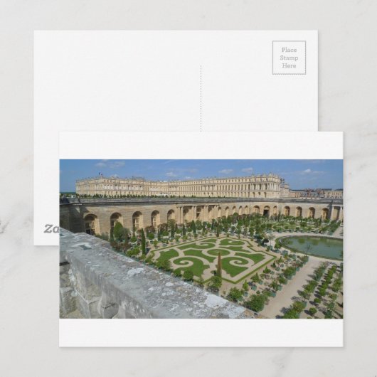 Paleis van Versailles Briefkaart (Voorkant / Achterkant)