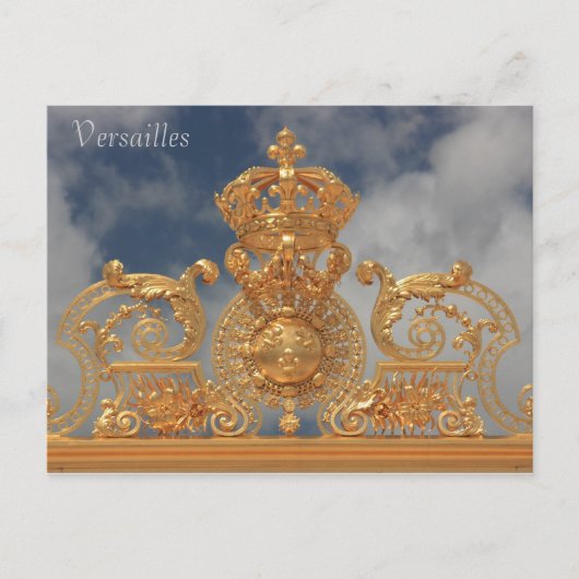 Paleis van Versailles Briefkaart (Voorkant)