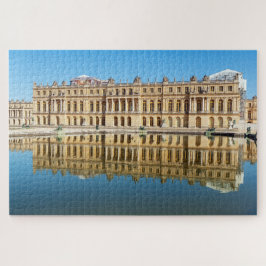 Paleis van Versailles en weerspiegeling in een vij Legpuzzel