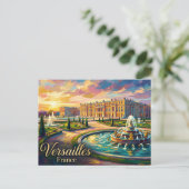 Paleis van Versailles Frankrijk Briefkaart (Staand voorkant)