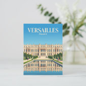 Paleis van Versailles Frankrijk Briefkaart (Staand voorkant)