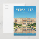 Paleis van Versailles Frankrijk Briefkaart (Voorkant / Achterkant)