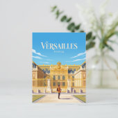 Paleis van Versailles Frankrijk Briefkaart (Staand voorkant)
