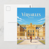 Paleis van Versailles Frankrijk Briefkaart (Voorkant / Achterkant)