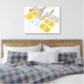 Paleis van Versailles. Frankrijk Canvas Afdruk (Insitu (Slaapkamer))