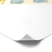 Paleis van Versailles. Frankrijk Poster (Hoek)