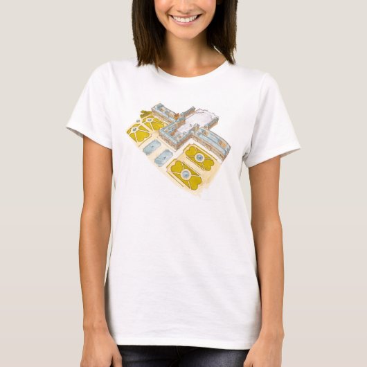 Paleis van Versailles. Frankrijk T-shirt (Voorkant)